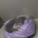 WESTERN HOME WH Calming Dog Bed & Cat Bed, Anti-Anxiety Donut Dog Cuddler Bed, Warming Cozy Soft Dog Round Bed, Fluffy Faux Fur Plush Dog Cat Cushion Bed for Small Medium Dogs and Cats (24.0"L x 24.0"W x 8.0"Th)