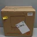 Bathroom Trash Can with Lid, Vacuum Adsorption Small Garbage Can 3.2 Gallon Press Top Lid Trash Bin with Legs Waterproof Waste Basket for Bathroom Bedroom Office Home RV (White)