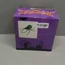 8FT Halloween Inflatables Spider Outdoor Decorations for Yard, Large Creepy Spider Props for Halloween Party Garden Lawn Patio Outside House Window Decor (Green)