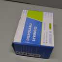 U-100 1cc with 30G 1/2 Inch Syringes, Individually Packed, Pack of 100