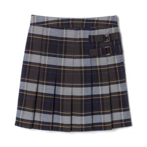 French Toast School Uniform Girls Plaid Pleated Two-Tab Scooter, Size Youth 5
