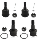 ASTARPRO  4pcs Front Upper and Lower Ball Joints Compatible with 4wd 20032013 Dodge Ram 1500 2500 3500