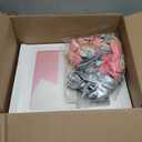 Little Snowflake Baby Shower Decorations - 283Pcs Pink A Little Snowflake is on the Way Tableware & Balloons Set,Christmas Winter Wonderland Baby Shower Party Supplies for Girl