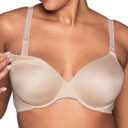 Vanity Fair Womens Maternity Nursing Bras for Breastfeeding: Front Clip Underwire Bra Stretch Cups, (40DD, Neutral)