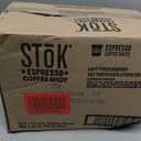 (100) STOK Caffeinated Cold Brew Coffee Shots ADDS 40mg Caffeine to Your Coffee, BBD 10/07/2026