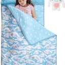 Juju Blue Kawaii Nap Mat - Kawaii Stuff Toddler Nap Mat - Nap Mats for Preschool - Kids Sleeping Bag - Kawaii Accessories Nap Mats for Preschool - Sleeping Bag for Kids