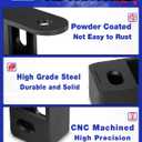 KSP Front Shock Extenders for 8 Lug Heavy Duty Trucks, 1"-3" Shock Extension Kit for 2011-2023 Chevy Silverado 2500HD 3500HD 2011-2023 GMC Sierra 2500HD 3500HD, Shock Extension Brackets Mount