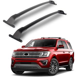 Heavy-Duty Aluminum Roof Rack Cross Bars Fit for Ford Expedition/Expedition MAX 2018-2026 & Lincoln Navigator 2018-2024, 220LBS Adjustable Crossbars, Low-Profile Design for Cargo