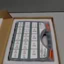 FOLIV 523PCS Grade 8 Bolts and Nuts Assortment Kit, Heavy Duty Nut and Bolt Assortment, 1/4-20 5/16-18 3/8-16 SAE Hex Bolts, Length from 1/2" to 1-1/2"