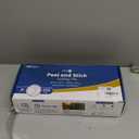 Art3d 102-Piece Peel and Stick Wall Tile for Kitchen Backsplash, Bathroom, Fireplace, 3in. × 6in. Stick on Subway Tile, Glossy White