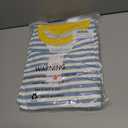 Women Striped Oversized Sweatshirt Long Sleeve Crewneck Hoodies Shirts 2024 Fall Pullover Top Trendy Preppy Clothes (L)