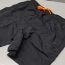 SILKWORLD Men's Swim Trunks Quick Dry Beach Shorts with Pockets Large