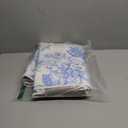 Blur Floral Runner Rug 2 x 6 ft Large Something Blue Before I Do Soft Washable Rug with Non Slip, Low Pile Stain Resistance Carpet for Entryway Hallway Kitchen Laundry Living Room