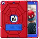Grifobes for iPad 9th Generation Case, iPad 8th/7th Generation Case 2021/2020/2019, Heavy Duty Shockproof Rugged Protective 10.2" Cover with Stand for iPad 9 8 7 Gen 10.2 inch Kids Children Boys