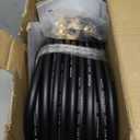 POHIR 100ft Pressue Washer Hose 4000 PSI, High Power Washing Hose, Replacement Hose with M22 Extension Adapter and 4pcs M22 14mm to 3/8 Quick Connect (100FT included accessories)