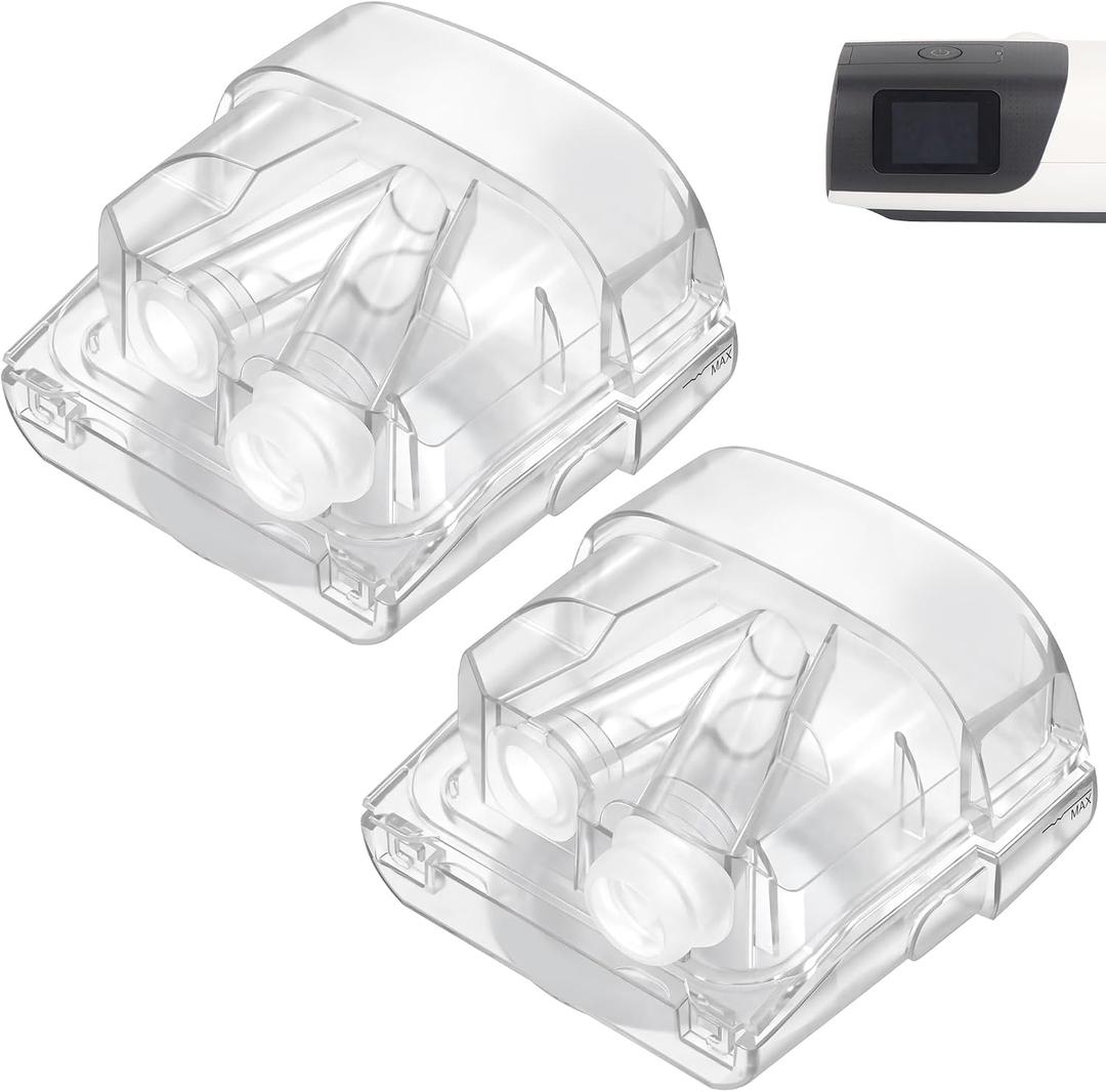 2 Pack Enhanced Comfort Replacement Water Chambers for AirSense 11 and AirCurve 11 FSA or HSA Eligible Water Tanks Heated Humidifiers Replacement CPAP Supplies