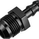 EVIL ENERGY 10AN Male to 3/8" Barb Push on Fitting Adapter Aluminum