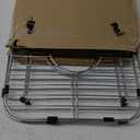 Orgneas Sink Protectors for Kitchen Sink, Universal Double Bowl Sink Bottom Grid 13.2"x11.6"x1.25", 304 Premium Stainless Steel Kitchen Sink Protector Grid Sink Grate Rack Centered Drain 2 Packs