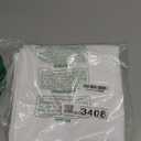 NICETOWN Linen Semi Sheer French Door Panels 80 inch Long, Light Filtering Curtains for Front Glass Back Entry Front Door with Tieback, 36" Wide, 1 Panel, White