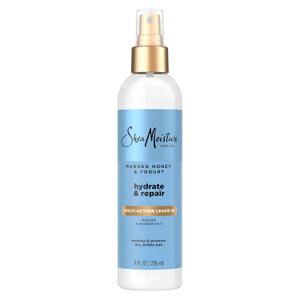 Shea Moisture Multi-Action Leave-In Conditioner Manuka Honey And Yogurt For Damaged Hair Sulfate Free Conditioner Spray 8 Oz