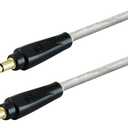 GE Pro 3.5mm Auxiliary Cable, 6ft Audio Cord, Premium AUX Cord for Car, Phone/Tablet, iPad, Home Stereo System and More, 33524