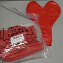 12 Pcs Valentines Day 36 Inch Huge Heart Balloon Large Heart Shape Latex Romantic Balloon Decoration for Weddings Anniversaries Engagement Propose Bridal Shower Party Decorations(Red)