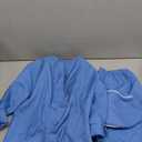 fun shack Flight Attendant Costume Women Blue, Retro Airline Stewardess Outfit with Hat & Gloves (Small)