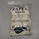 ZAFUL Women's Bandeau Bikini Strapless O Ring Lace Tie Back High Cut Two Piece Swimsuit Bathing Suits (Large, 2-Beige)