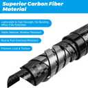 DOBEN Carbon Fiber 16FT Adjustable Telescopic Pool Pole with Quick-Release Lock - Compatible with Skimmer Nets, Brushes & Vacuums