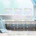 6 Pcs Baby in Bloom Wildflower Decorations  Acrylic Signs with Stand, Welcome Sign, Flower Bar, Centerpieces, Gender Reveal Decor, Bloom Bar Sign, Party Celebration Accessories