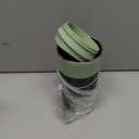 IDEUS Insulated Tumbler with Lid and Straw 18 oz, Stainless Steel Double-Wall Vacuum Leak-Proof Travel Coffee Mug, Cup Holder Friendly, Avocado Green