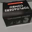 Card Sleeves Toploaders Deck Box - 3"X4" Top Loaders Holder, Penny Sleeves, Crystal Clear Toploader Deck Box, Premium Card Holder Protector for Standard Trading Sport Baseball Football Game Cards (Toploaders Combo-100 Pack)