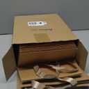 Pinkunn 48 Pcs Basket for Gifts Empty DIY Bulk Party Gift Basket Kit with Handles Market Trays for Packages Wrapping Wedding Party Anniversary Display (Brown, Classic)