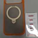 TORRAS Ostand Q3 Air for iPhone 17 Pro Max Case with 360 Magnetic Stand, Fit for MagSafe, Mil-Grade Drop Tested, Camera Control Button, Shockproof Phone Case for iPhone 17 Pro Max 6.9", Horizon Orange