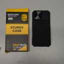 Magnetic for iPhone 17 Pro Max Case,[Compatible with Magsafe][Slide Camera Cover][Kickstand][Military Grade Protection] Shockproof Rugged Case for iPhone 17 Pro Max,Black