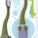 Dr. Brown's Toddler Toothbrush, Dinosaur, Green, 1-Pack