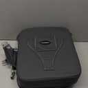 YONTINY Toddler Booster Seat for Kitchen Chair with Removable Backrest & Adjustable Straps, PU Portable Waterproof & Non-Slip Booster Seat for Dining Table, Travel Child Eating Cushion - Dark Grey