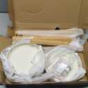 BMOSU Plant Stand For Indoor Outdoor Bamboo 3 Potted Holder Shelf Plant Rack Plants Corner Plant Shelf Plant Display Rack(White)