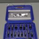 Router Bits Set of 15 Pieces 1/2 Inch Router Bit Set Woodworking Tools for Beginners, Router Bits Sets Idea Gifts for Dad