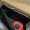 Under Desk Elliptical, Elliptical Leg Exerciser for Seniors, Home Portable Elliptical with Remote Control and 12 Adjustable Speeds, Electric Seated Pedal Exerciser (Black)