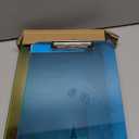 Amazon Basics Colorful, Sturdy, Lightweight Plastic Clipboards, Letter Size, Assorted Colors, Pack of 6