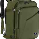 MATEIN Mens Backpack for Travel, Extra Large Expandable Carry on Backpack with Hideaway Shoulder Straps for Travelling, Water Resistant Heavy Duty Daypack, Gifts for Men Women, Dark Green