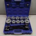 Orion Motor Tech Bushing Press Kit, 27pc Pull and Press Sleeve Kit for Most LCV HGV Engine Cars Vehicles, Universal Seal Bearing Bushing Removal Installation Tool Kit 5 Pulling Spindles with Nuts Case