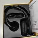 Trucker Bluetooth Headset, Wireless Headset with Mic, Bluetooth Headsets with Dual Noise Cancelling Microphone & Mute Button, 55Hrs Working Time PC Headsets for Cell Phones, Computer, Truck Driver