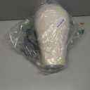 Beauty Star 63inch Tall Wig Stand Tripod with 22inch Mannequin Head, Canvas Block Wig Head Included Adjustable Holder and Wig Caps Kit for Multiple wigs, Perfect for Making Wigs, Display Styling (Off White)