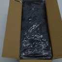 KOSIWU Under Bed Shoes Storage, 2 Pack Rolling Under-bed Storage Containers with Wheels, Under Bed Shoe Organizer Breathable Mesh Fabric with Metal Frame Black