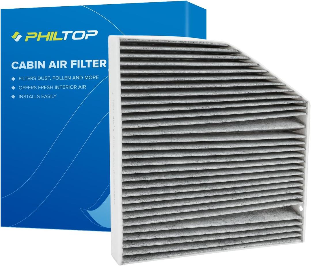 PHILTOP Cabin Air Filter, Replacement for CF11855 C300 2015-2023, GLC300, GLC43 AMG, GLE350, GLE450, GLE53 AMG, E300, E450, E350 Air Filter