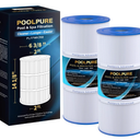 POOLPURE PWK35B SPA Filter Replaces Hot Springs Limelight Series Spa Filters, Watkins 1642301-1, 78161, 78286, Pleatco PWK35B, Filbur FC-3921, SD-01386, 35 sq. ft. 2PACK (White-Standard)