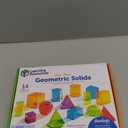 Learning Resources View-Thru Geometric Solids - Classroom Must Haves, Teacher Supplies, Geometry Set, Pattern Blocks, Homeschool, 3d School Shapes For Teaching, Math Manipulatives Essentials