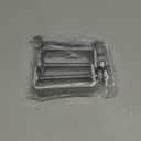 120MM 304 Heavy Duty Stainless Steel C Clamps Tiger Clamp Woodworking Clamp, Features Stable Wide Jaws and Protective Pads (2 Pcs)